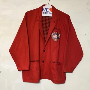 Vintage Mickey Co Red Mickey Mouse International Blazer Coat Jacket Size Small - Picture 1 of 8
