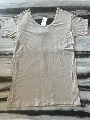 BNWT HELMUT LANG CLASSIC THREADBARE DOLMAN SLEEVE BLOUSE TOP SHIRT TUNIC M  - Image 1 of 4