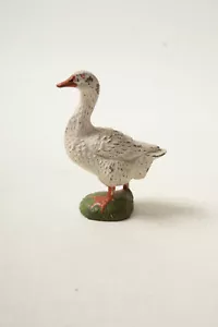 Lineol Composite Goose (R3D) Figurine Germany Pre War Gander Duck Bird Statue - Picture 1 of 6