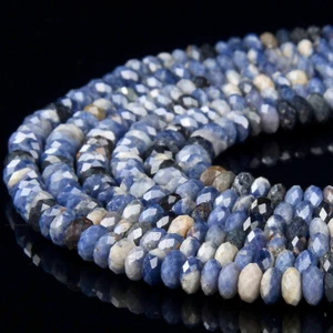 4X2MM Natural Azul Zafiro AA Micro Facetada 15 pulgadas (80018102-P87) - Imagen 1 de 3
