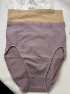 RHONDA SHEAR Women's 4236 Seamless High Waist Brief Panty 2 PANTY - Picture 1 of 3