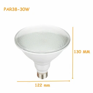 Hot 5PCS Dimmable LED PAR38 Lamps E27 30W 110V 220V 85V-265V Lights High-Quality - Picture 1 of 18