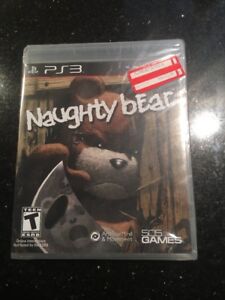 Naughty Bear (Sony PlayStation 3, 2010)  Brand New Factory Sealed