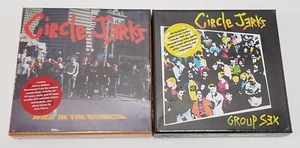 NEW Circle Jerks Wild In The Streets & Group Sex CD Ltd Deluxe Edition Punk Rock - Picture 1 of 2