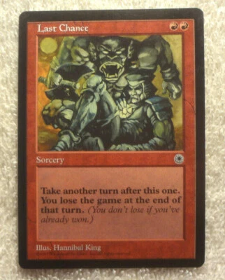 LAST CHANCE Portal NM Near Mint mtg Magic the Gathering Card - Image 1 of 4