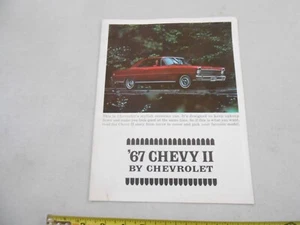 RARE SET 1967 CHEVY II DEALER SALES BROCHURE PAMPHLET CATALOG CHEVROLET - Picture 1 of 5