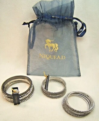 Lote de 5 nuevas pulseras brazalete cristal estrás de Papyrus Store Foto 1 de 4