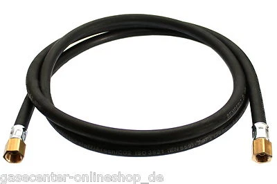 Schutzgasschlauch 1,5 Meter Argonschlauch verpresst mit Überwurfmutter 1/4"  - Bild 1 von 2