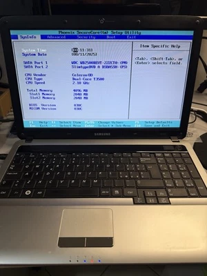 Notebook Samsung RV510 15,6 pollici Intel 4GB RAM 250GB Difettoso - Immagine 1 di 4