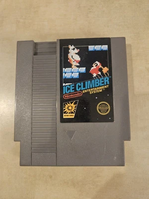 Ice Climber (Nintendo NES, 1985) Authentic Cartridge Only,  5 Screw - Image 1 of 2