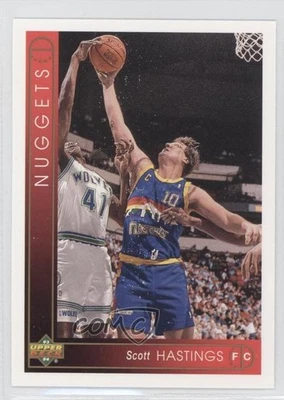 1993-94 Upper Deck Scott Hastings #88 - Image 1 of 2