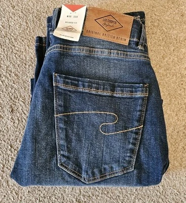 NEW Lee Cooper Jeans Men's W30" L30" Relaxed Fit Straight Leg Blue British Denim - Image 1 of 4