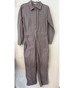 Lacausa Langarm Reißverschluss Overall Overall Damen Small 24" L grau elastischer Bund - Bild 1 von 19