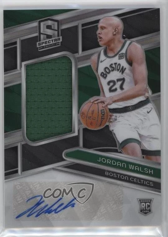 2023-24 Panini Spectra Rookie Jersey Auto /199 Jordan Walsh #214 Rookie Auto RC - Image 1 of 2