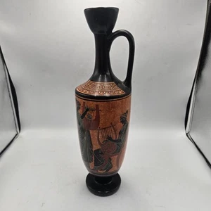 Greek Pottery Vase Greece Muses Euterpe And Polyhymnia D Vassilopoulos No 225/a - Picture 1 of 8