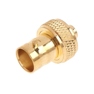 Straight Gold Plated BNC Female Jack to SMA Female RF Coaxial Connector Adapter - Picture 1 of 8
