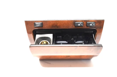 1990-1994 Lexus LS400 Center Console Ashtray  Wood Grain Trim  OEM F2E28 - Image 1 of 4