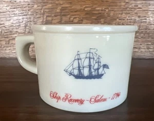 Vintage Old Spice Ship Recovery Salem 1794 Shaving Mug Cup Ship USA Advertising - Picture 1 of 4