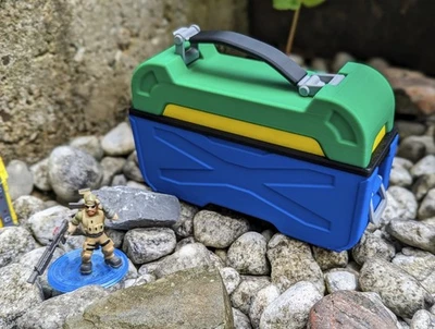Lifesize Fortnite Inspired Ammo box Battle Royale 3D Printed Crate Case Loot Box - Image 1 of 4