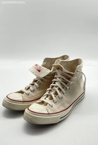 Converse Chuck 70 Vintage Canvas Shoes High Sneakers Parchment 162053C Size 10.5 - Picture 1 of 8