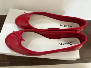 Repetto Cendrillon ADRB Regenschuhe Ballerinas - Rot - Größe 38 Top Zustand - Bild 1 von 5