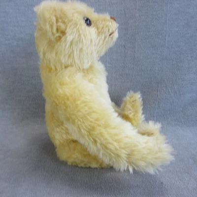 Steiff 金发关节马海毛泰迪熊金色纽扣 17 — 第 1/4 张图片