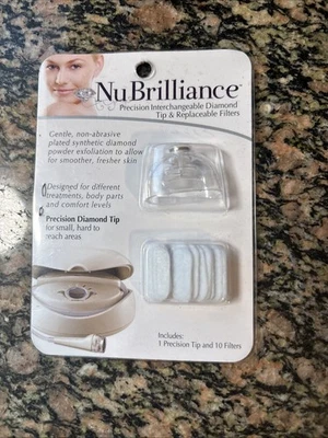 Nu Brilliance Interchangeable Precision Diamond Tip & Replacement Filters New - Image 1 of 2