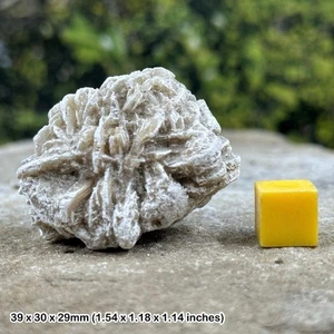Selenite sand rose, satin spar, desert gypsum, spiritual healing crystal, gift, - Picture 1 of 1