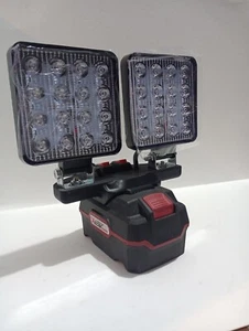 2 x Faretto LED 48W, IP 67 per batterie Parkside LI-ION 20V 2-4 A - Foto 1 di 8