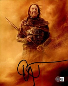 FOTO FIRMADA DANNY TREJO STAR WARS 8X10 BECKETT CERTIFICADA AUTÉNTICA - Imagen 1 de 2