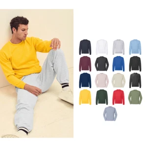 Sweat classique pour homme - Fruit of the Loom métier à tisser - Bild 1 von 27