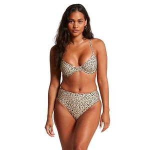Volcom 293657 Women's Ur an Animal Retro Bikini Bottom Multi, Size M - Picture 1 of 3