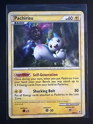 Carte pokemon Pachirisu 18/95 Holo Appel Des Légendes FR NM - Image 1 of 2