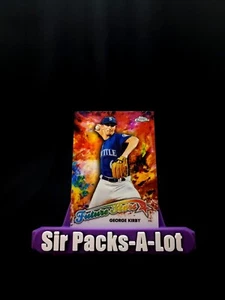 2023 Topps Chrome #FS5 George Kirby Future Stars Insert Card Seattle Mariners - Picture 1 of 2