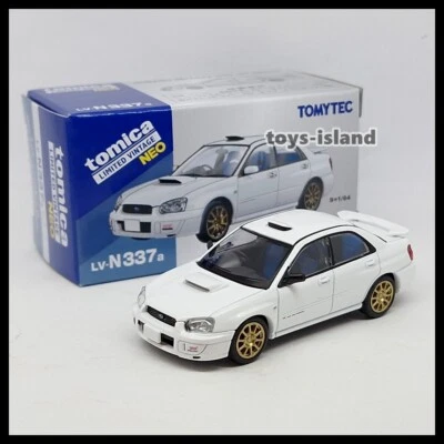 Tomica Limited Vintage LV-N337a Subaru Impreza WRX STi Spec C 2003 1/64 TOMYTEC - Image 1 of 4