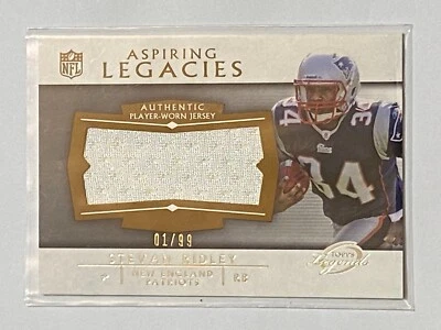 2011 Topps Gridiron Legends Aspiring Legacies Jersey #ALSS-sR Stevan RIDLEY #/99 - Image 1 of 2