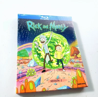 Rick and Morty: Season 1 (Blu-ray, 2013) Brand New - Factory Sealed (With Cover) - Image 1 of 4