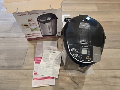 Nuevo calentador/calentador de agua eléctrico Tiger de caja abierta, inoxidable, 5,0 L, hecho en Japón Foto 1 de 4