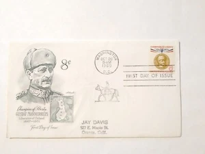 GUSTAF MANNERHEIM USA FDC 1960 ADDRESSED SCOTT #1166 - Picture 1 of 1