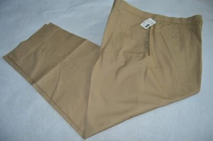 GEOFFREY BEENE 38X30 Classic Fit  Khaki Pants NWT 100% Cotton Summer Weight - Picture 1 of 7