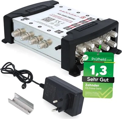 Zehnder 9/8 Multischalter 8 Teilnehmer 2 Satelliten - Regelbare Terrestrik - Bild 1 von 4