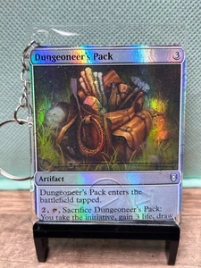 MTG TCG Keychain: Dungeoneer's Pack _ Resin, Handmade, Handcrafted, Key Chain - Picture 1 of 1
