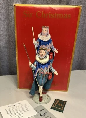 Duncan Royale Sir Christmas History of Santa II Figure 10.25" 1985 Vintage - Image 1 of 4