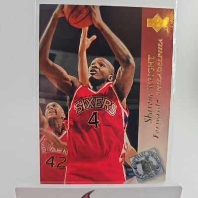 1994-95 Upper Deck - #191 Sharone Wright (RC) Philadelphia 76ers - Image 1 of 4