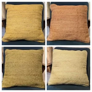 Jute Cushions 45cm x 45cm From Made.com 4 Different Colours - Picture 1 of 5