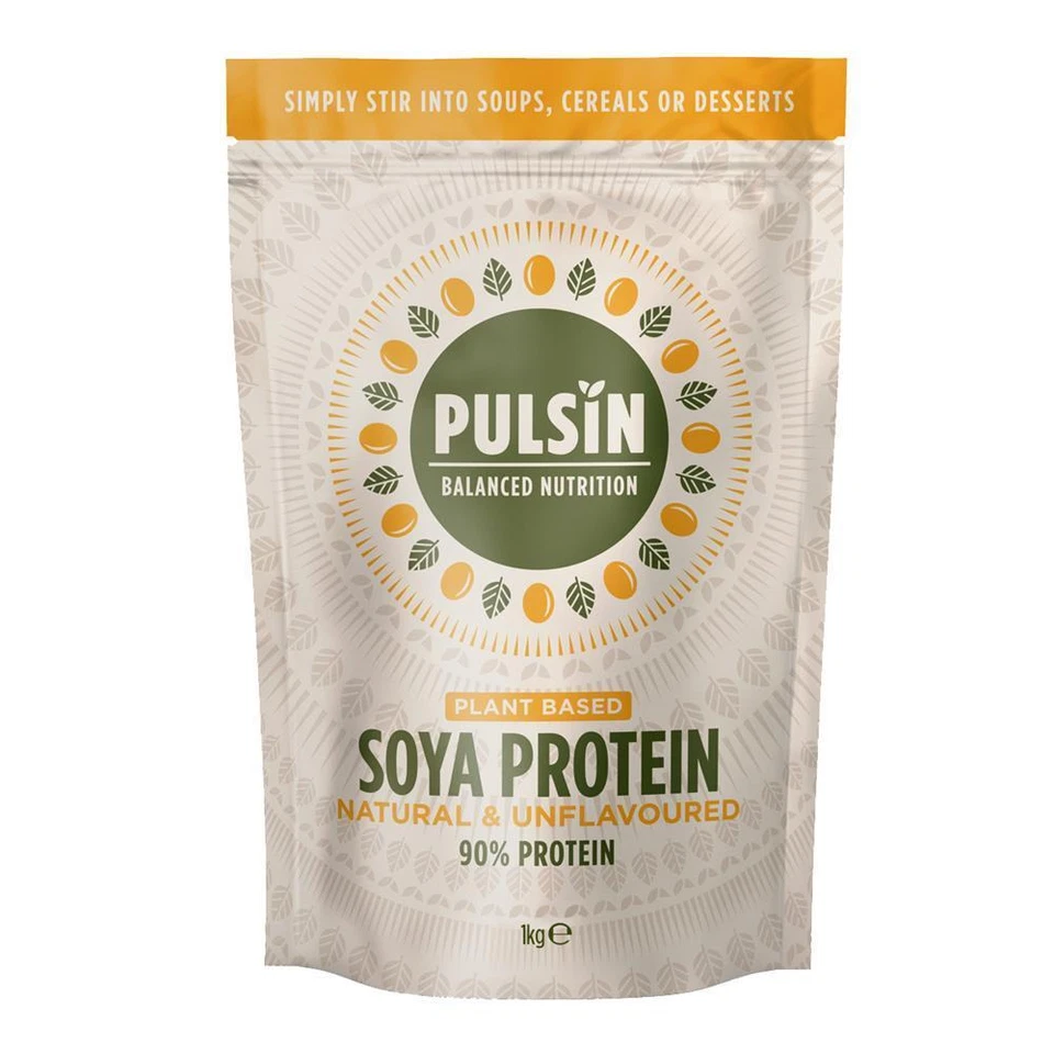 Pulsin Soya Protein Powder - 1kg
