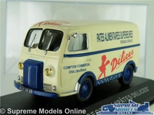 PEUGEOT D3A MODEL VAN PATES DELICES PASTA ADVERTISING CLASSIC 1:43 SCALE IXO K8 - Picture 1 of 5