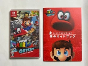 Super Mario Odyssey Travel Guidebook Switch Software - Picture 1 of 8