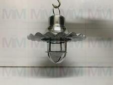 New Nautical Style Aluminum Hanging Chandelier Light with Antique Shade Lot of 5