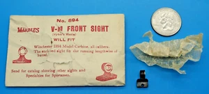 1894 WINCHESTER MARBLE'S VICKERS MAXIM V-M FRONT SIGHT - VINTAGE NEW OLD STOCK - Picture 1 of 9